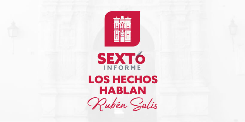 Banner: Sexto informe.